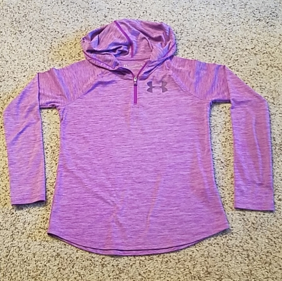 Under Armour Other - Under Armour girl's purple space dyed hoodie